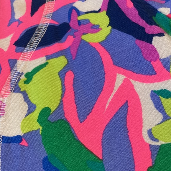 Lilly Pulitzer 3/4 sleeve bright colored blouse size S - Picture 5 of 6